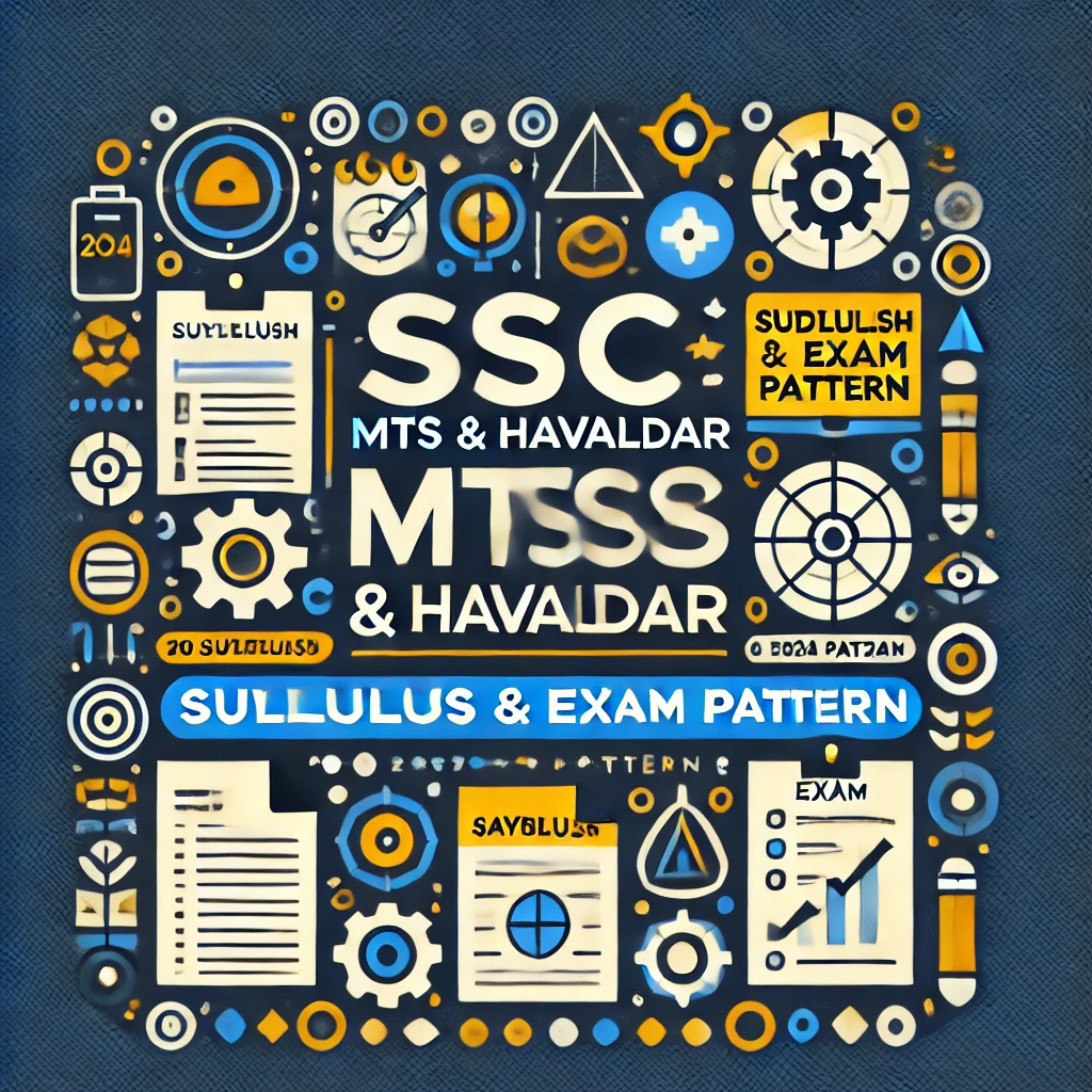 SSC MTS & Havaldar Syllabus 2024: Exam Pattern & Detailed Guide