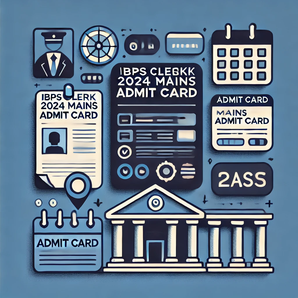 IBPS Clerk 2024 Mains Admit Card Released